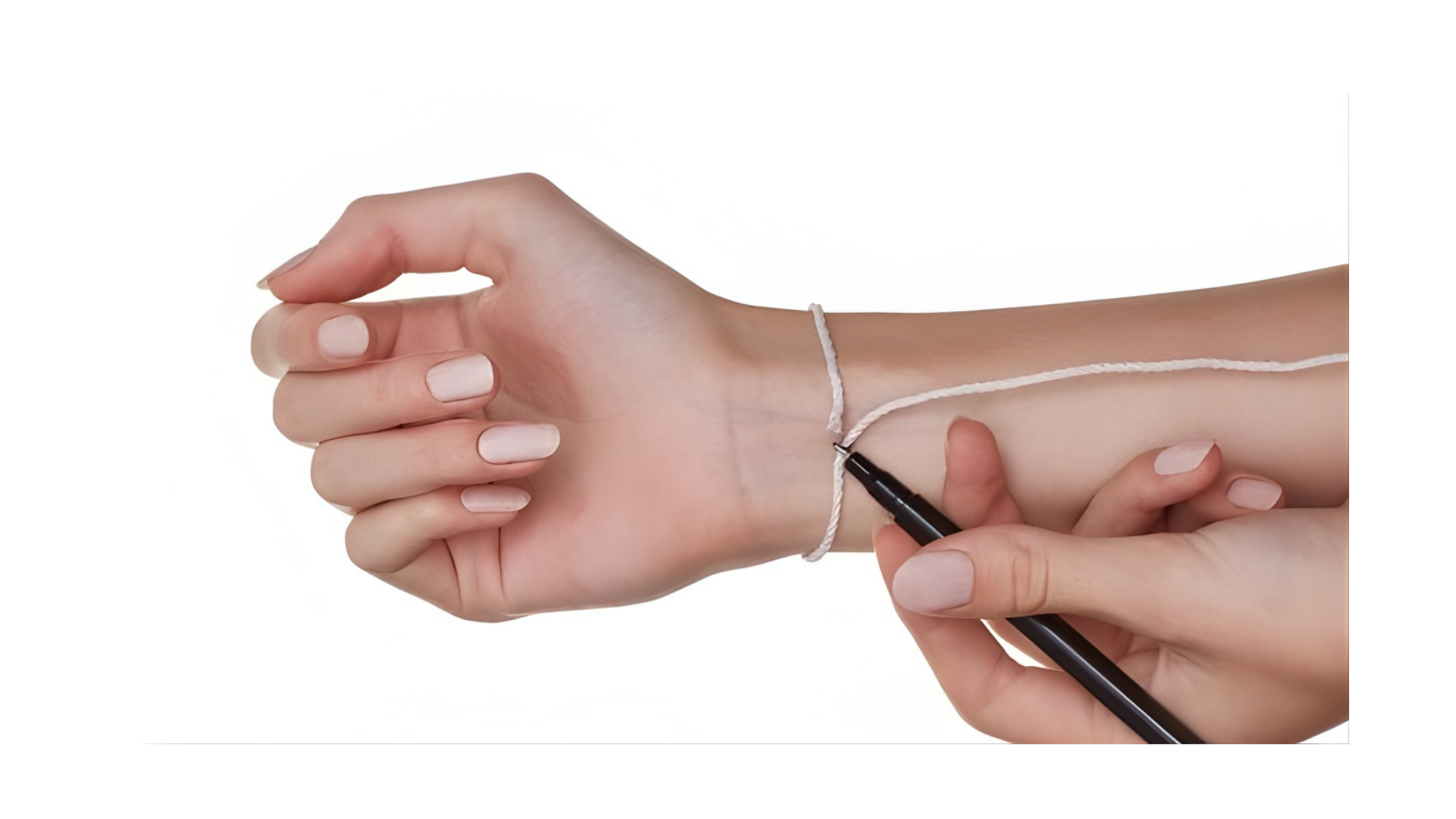 Hướng dẫn đo cổ tay bằng dải giấy
