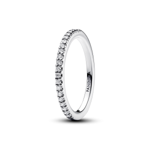 Nhẫn Luméa Timeless Bạc Đính Đá Nhỏ