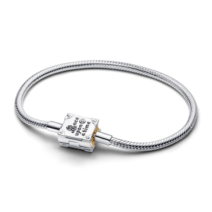Vòng Tay Luméa Disney Bạc - Mạ Vàng 14K Cinderella Khoảnh Khắc Diệu Kỳ