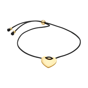Vòng Tay Luméa Mạ Vàng 14K Trái Tim Khắc Thông Điệp - Vòng Tay Vĩnh Cửu