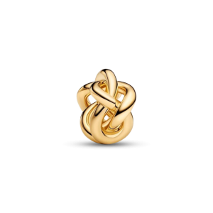 Charm Luméa Mạ Vàng 14K Nút Thắt Vô Cực
