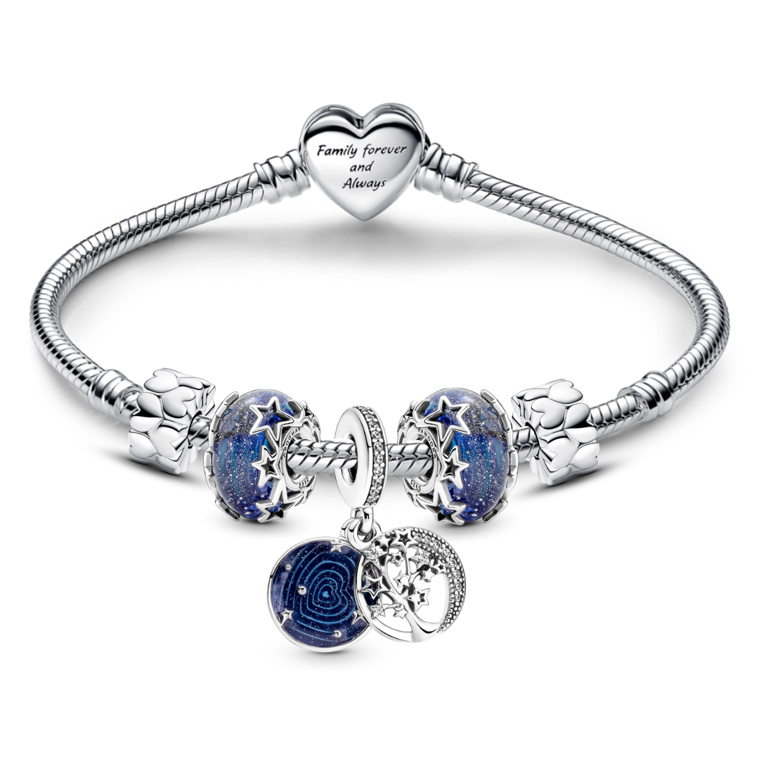 Bộ Vòng Charm Luméa Tình Yêu Vĩnh Cửu