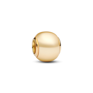 Charm Luméa Mạ Vàng 14K Hình Tròn Ngọc Trai