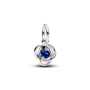 Charm Luméa Treo Đính Đá Xanh Dương Đậm Tháng 9
