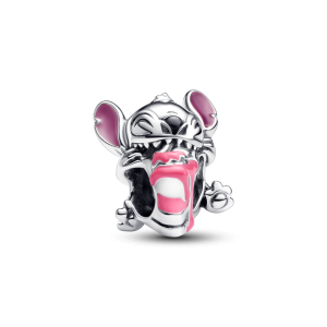 Charm Disney x Luméa Nhân Vật Stitch Và Bánh Sinh Nhật