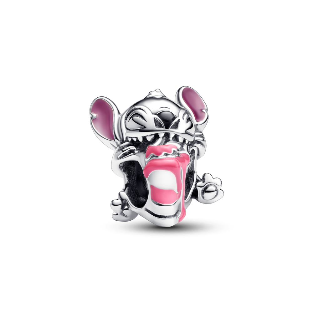 Charm Disney x Luméa Nhân Vật Stitch Và Bánh Sinh Nhật