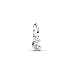 Charm Luméa Treo Mặt Trăng Đính Đá