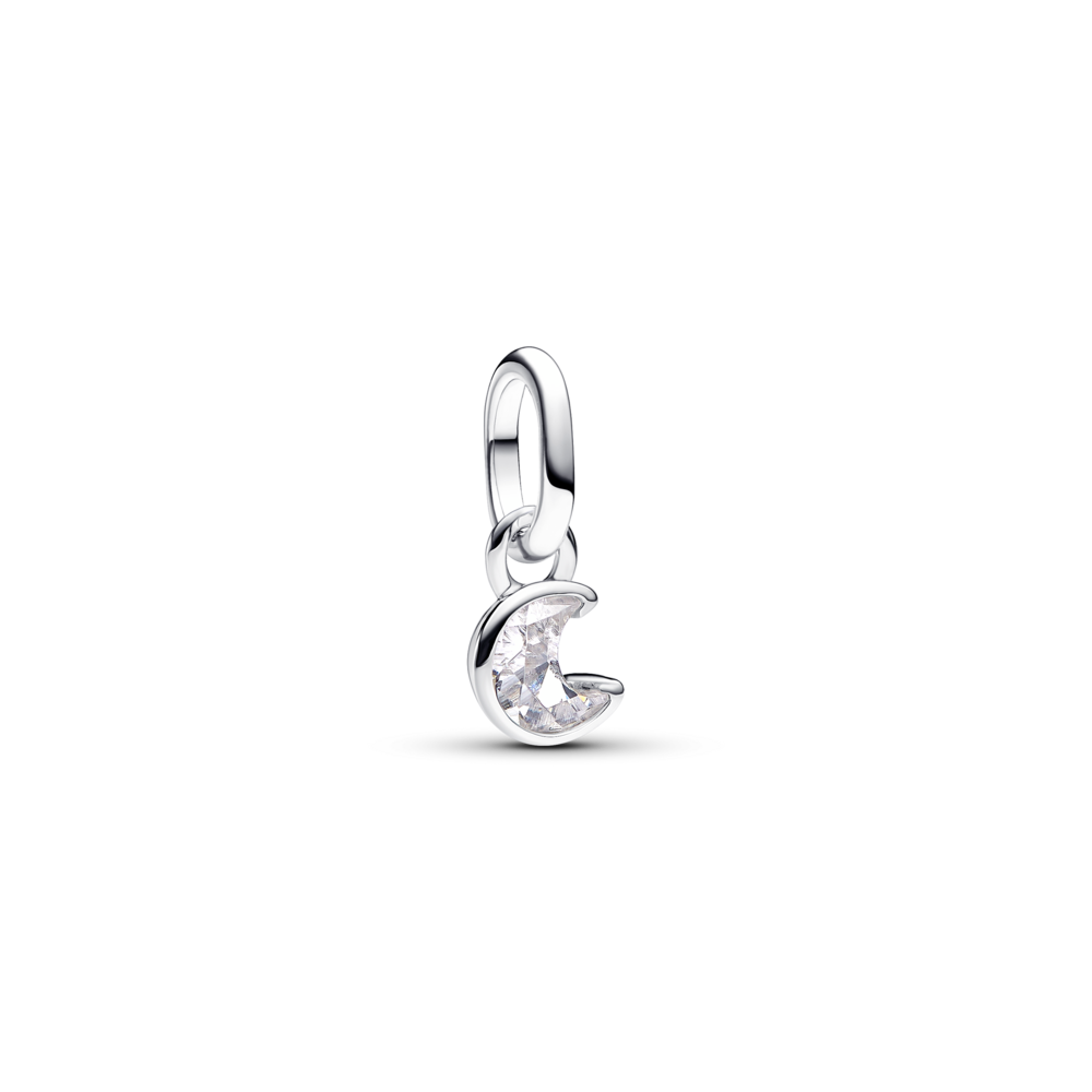 Charm Luméa Treo Mặt Trăng Đính Đá