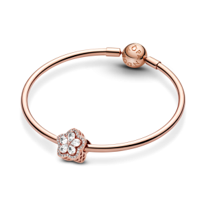 Alternative view of Charm Mạ Vàng Hồng 14K Luméa Moments Hoa Tuyết
